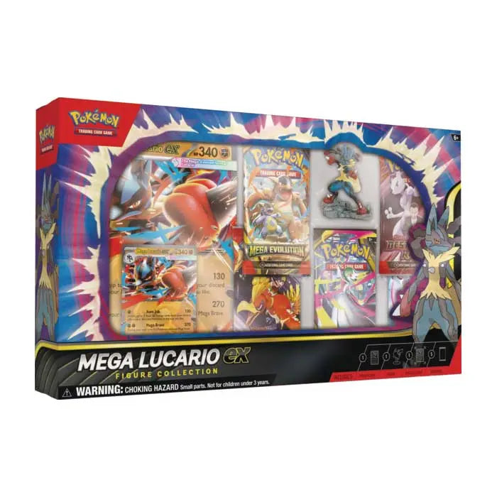 Pokemon Mega Lucario ex Figure Collection (Pre Order) - Doe's Cards
