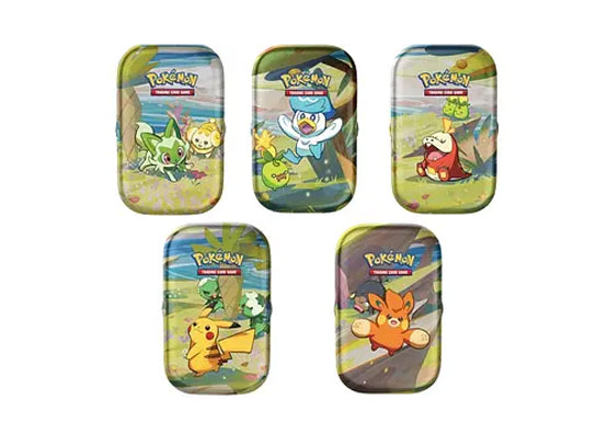 Pokémon TCG: Paldea Friends Mini Tin - Set of 5
