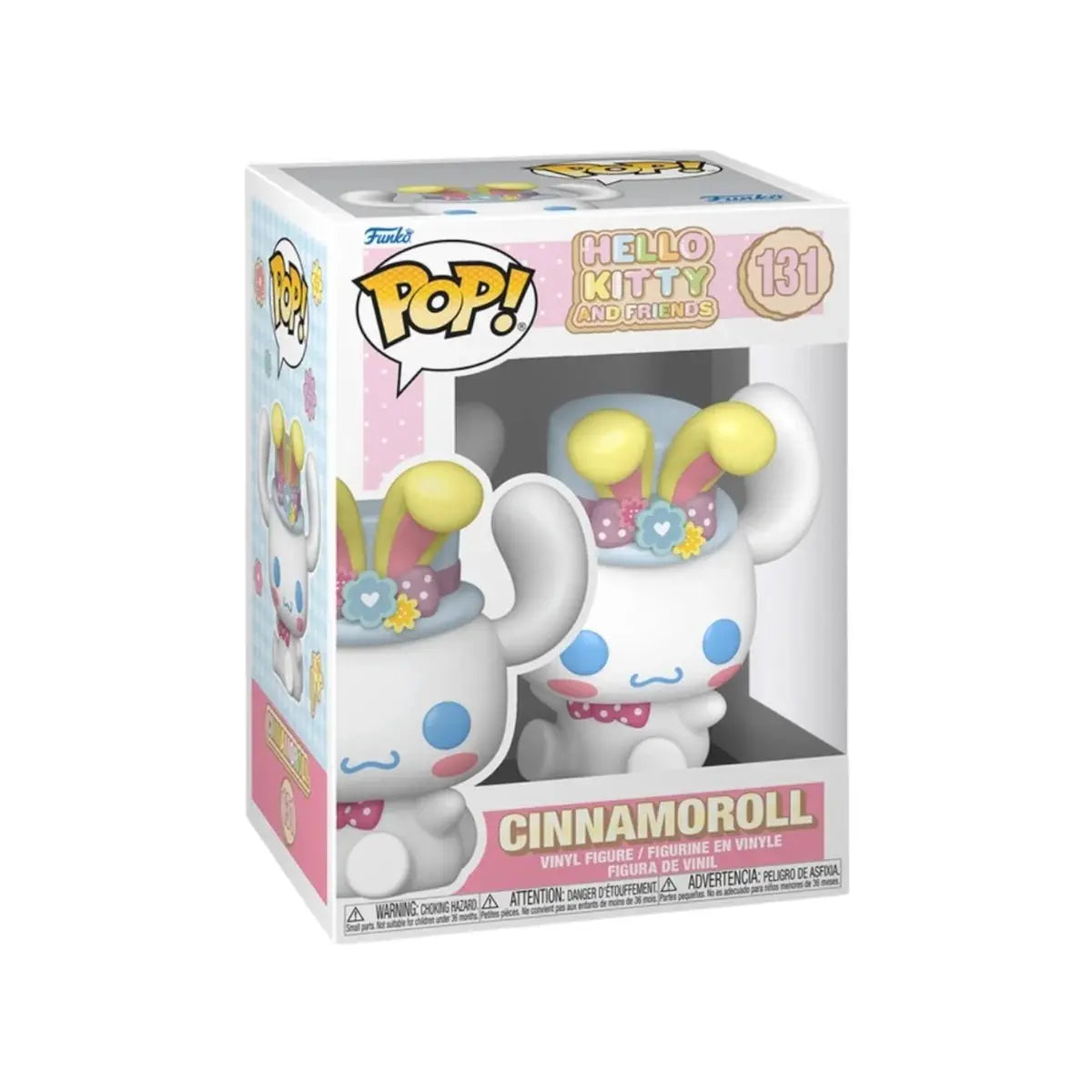 Funko Pop! Cinnamoroll With Bunny Ears #131 - Hello Kitty & Friends Doe's Cards