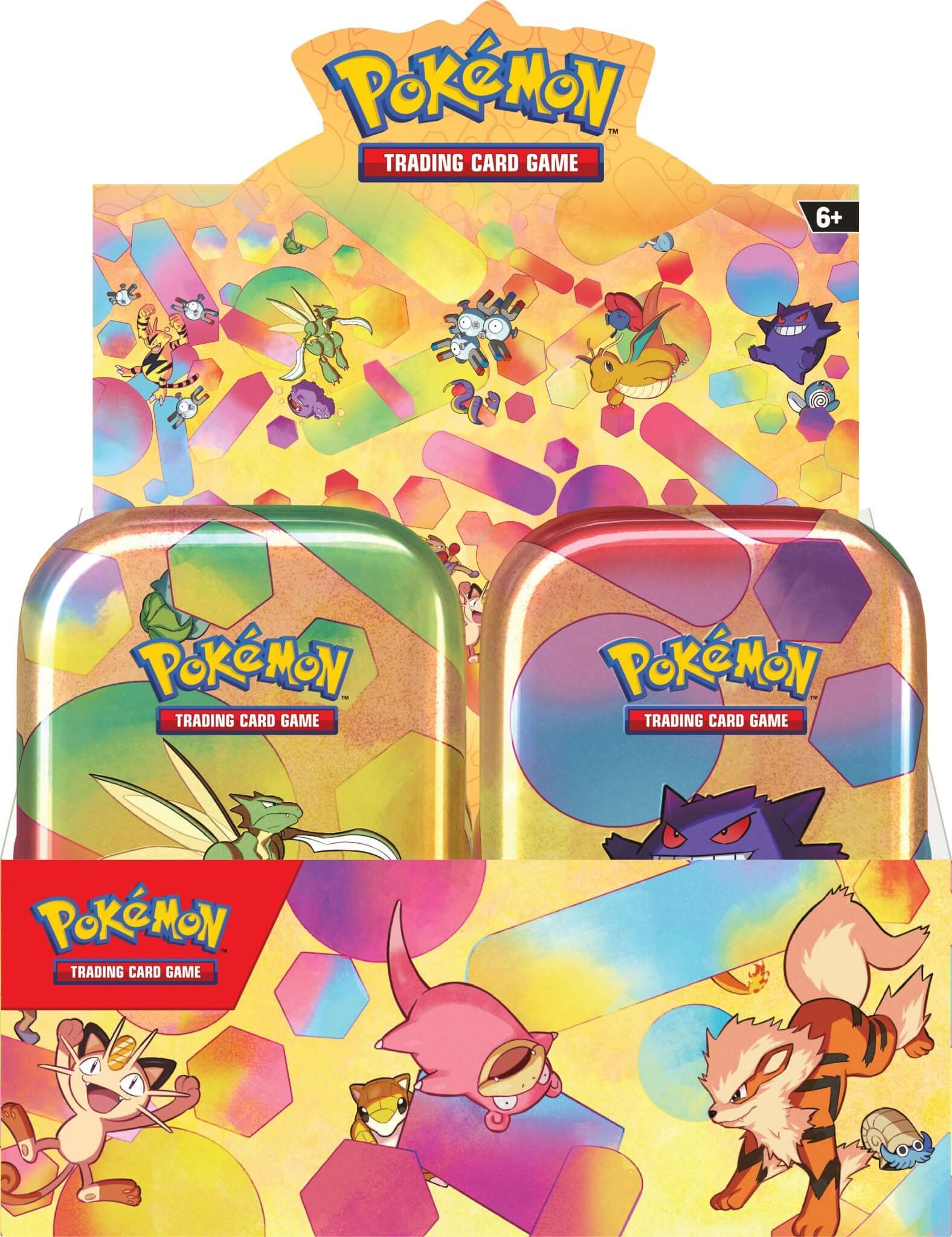 Pokemon TCG - Scarlet & Violet - 151 Mini Tin Collection 10 ct display - Doe's Cards