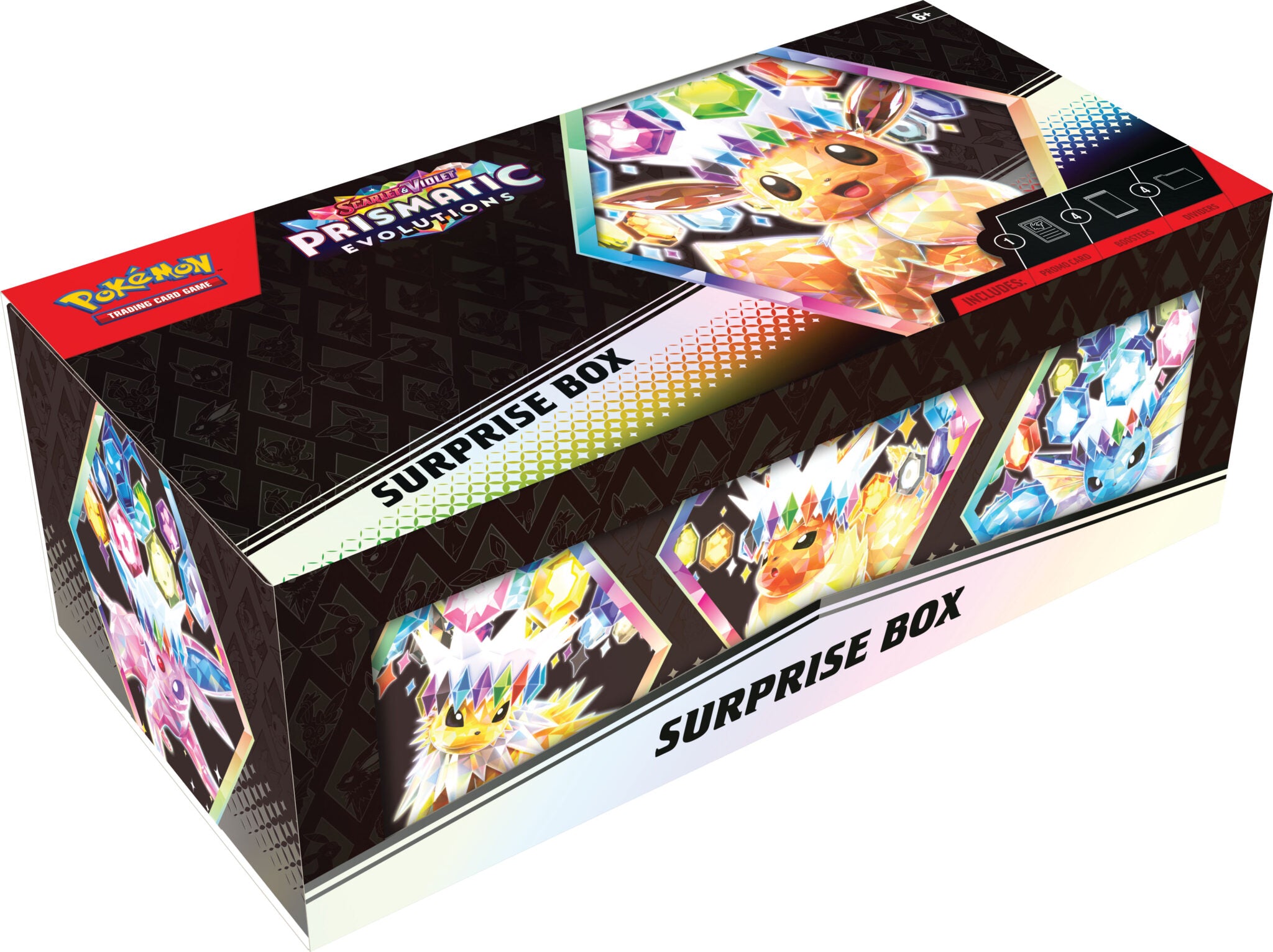 Pokemon Scarlet & Violet: Prismatic Evolutions Surprise Box