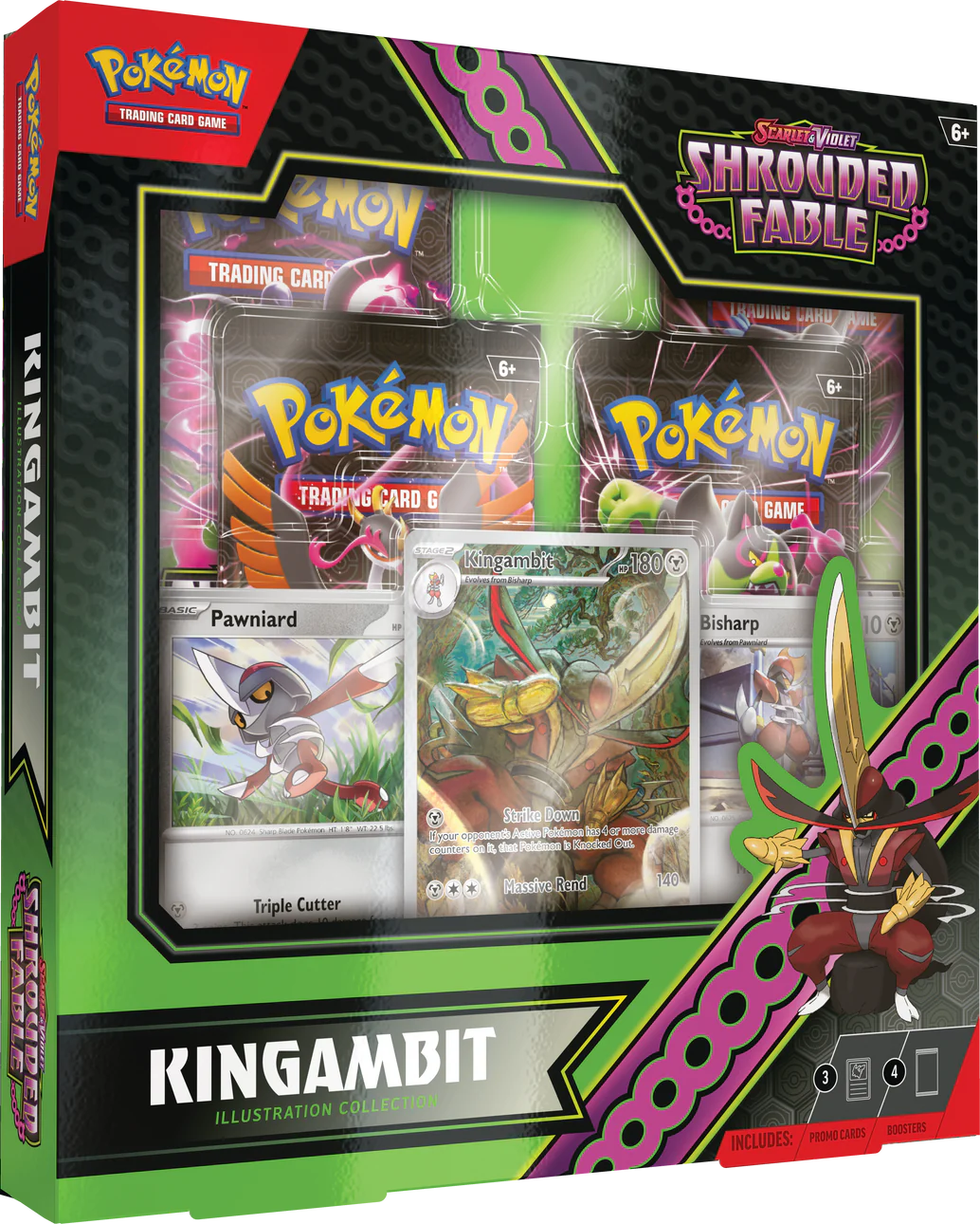 Scarlet & Violet: Shrouded Fable - Kingambit Illustration Collection