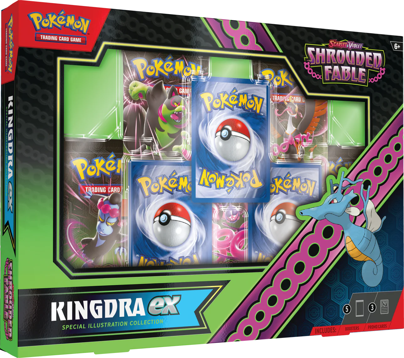 Scarlet & Violet: Shrouded Fable - Kingdra ex Special Illustration Collection