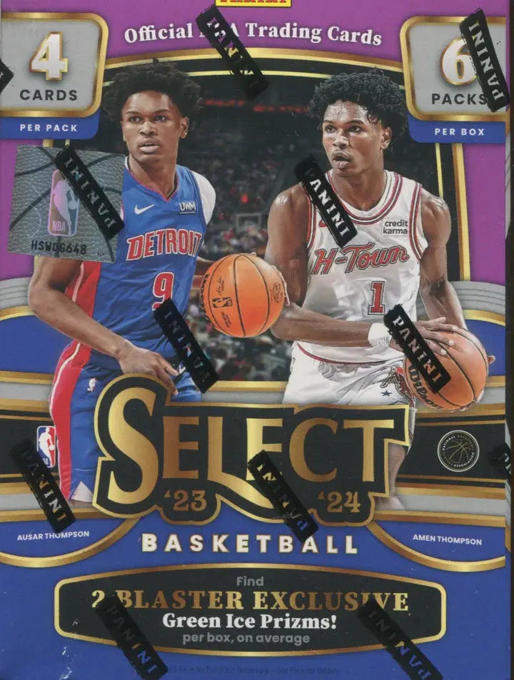 2023-24 Panini Select Basketball Hobby Blaster (Green Ice Prizm) - Doe's Cards