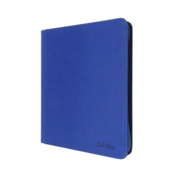 Z-Folio 9-Pocket LX Album - Toploaders Blue - Doe's Cards