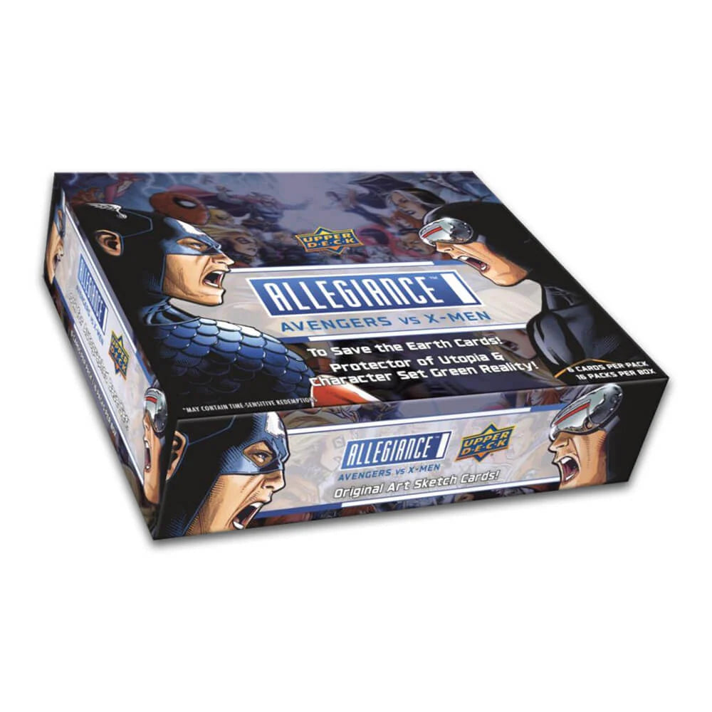 Upper Deck 2023 Marvel Allegiance Avengers vs X-Men Hobby Box - Doe's Cards