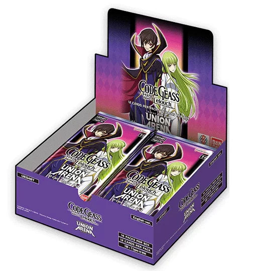 Union Arena TCG: Code Geass Lelouch of The Rebellion Vol 2 Booster Box - Doe's Cards