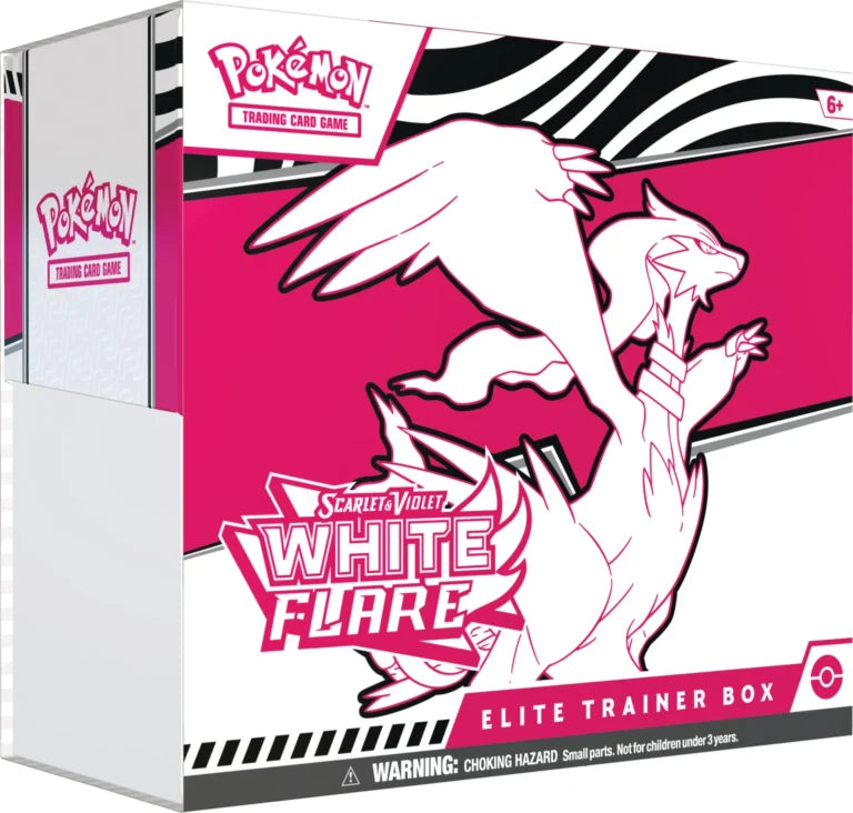 Pokemon Scarlet & Violet - White Flare - Elite trainer box