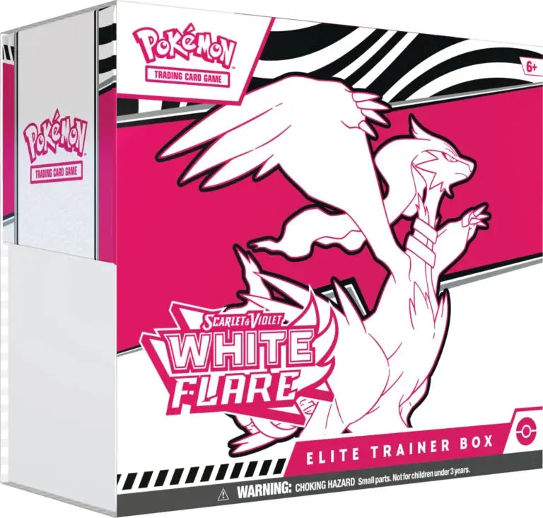 Pokemon Scarlet & Violet - White Flare - Elite trainer box