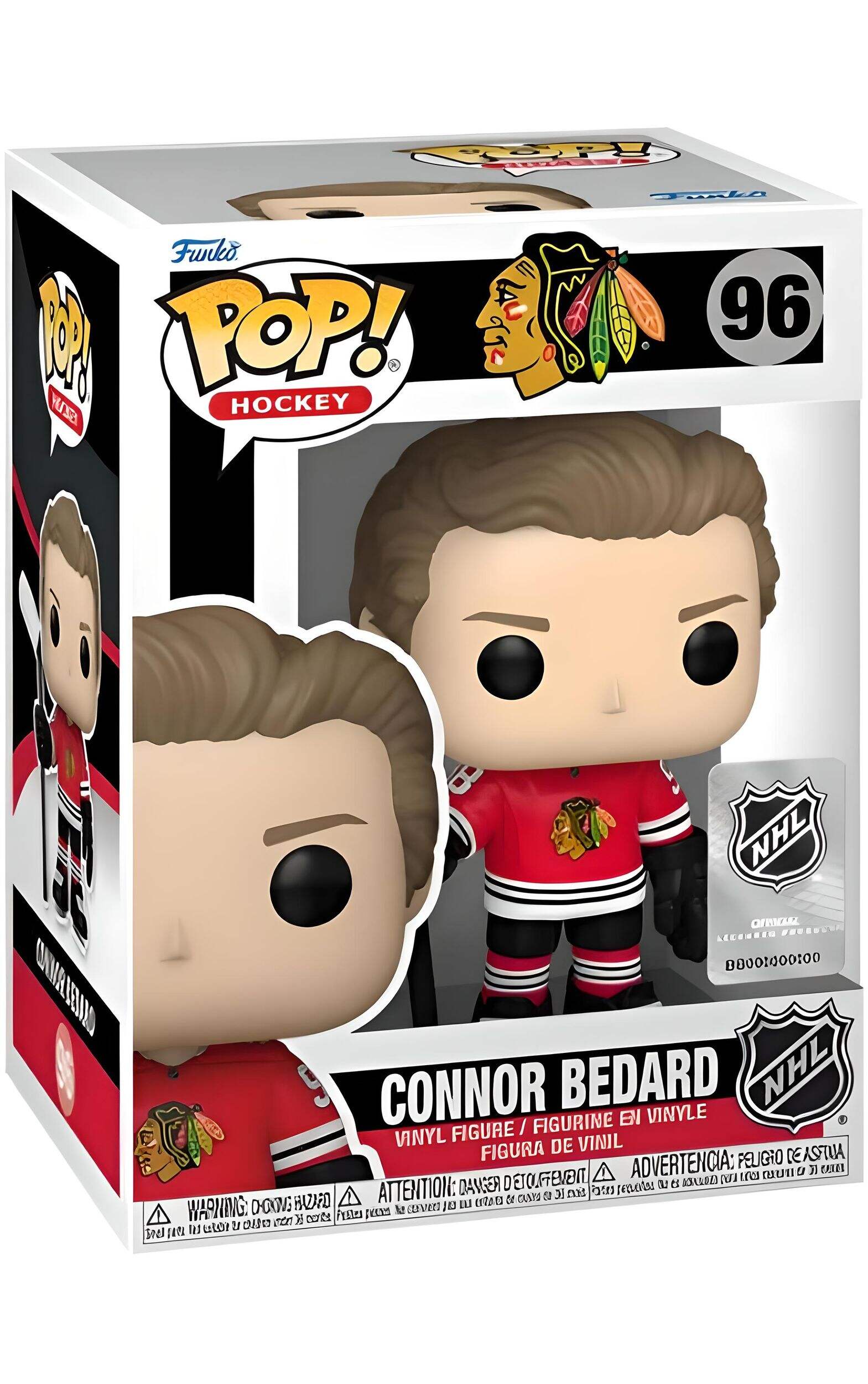 Funko POP! NHL Chicago Blackhawks Connor Bedard - Doe's Cards