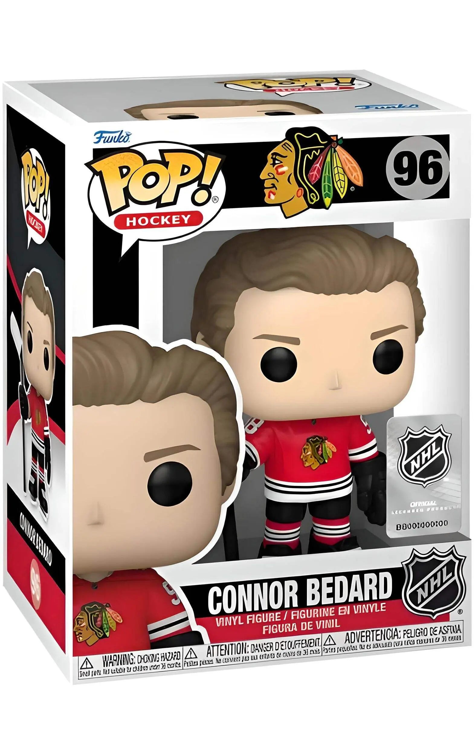 Funko POP! NHL Chicago Blackhawks Connor Bedard - Doe's Cards