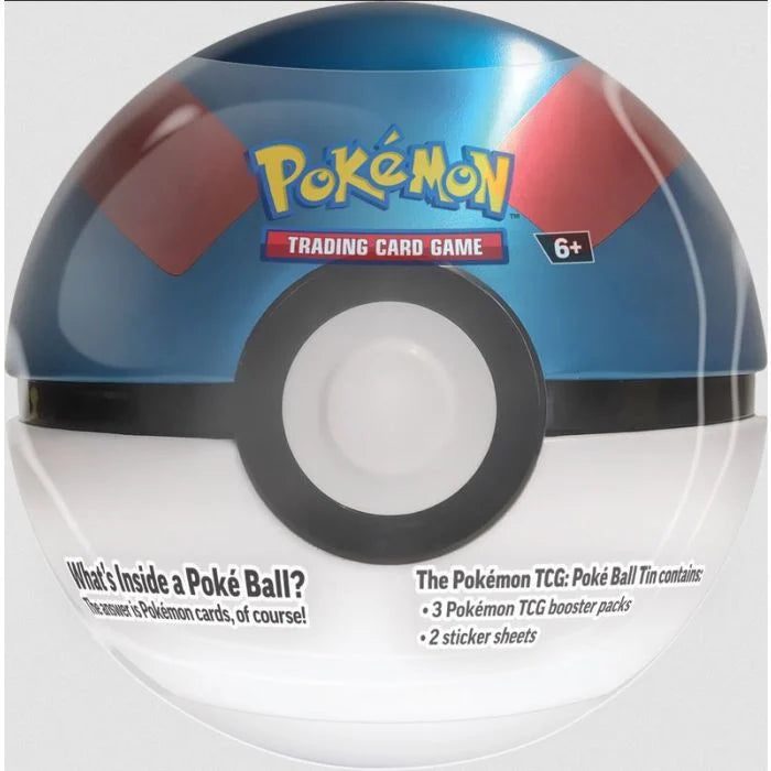 2024 Pokemon Poke Ball TinQ4 ( 1 Poke ball chosen at random ) - Doe's Cards