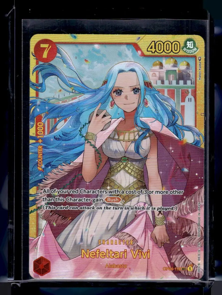 One Piece - Nefeltari Vivi (118) - Kingdoms of Intrigue (OP04) - Doe's Cards