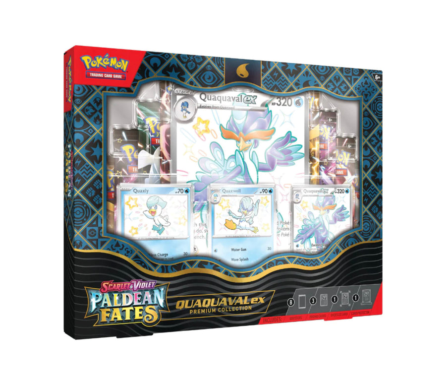 Pokemon Paldean Fates Premium Collections - Quaquaval ex