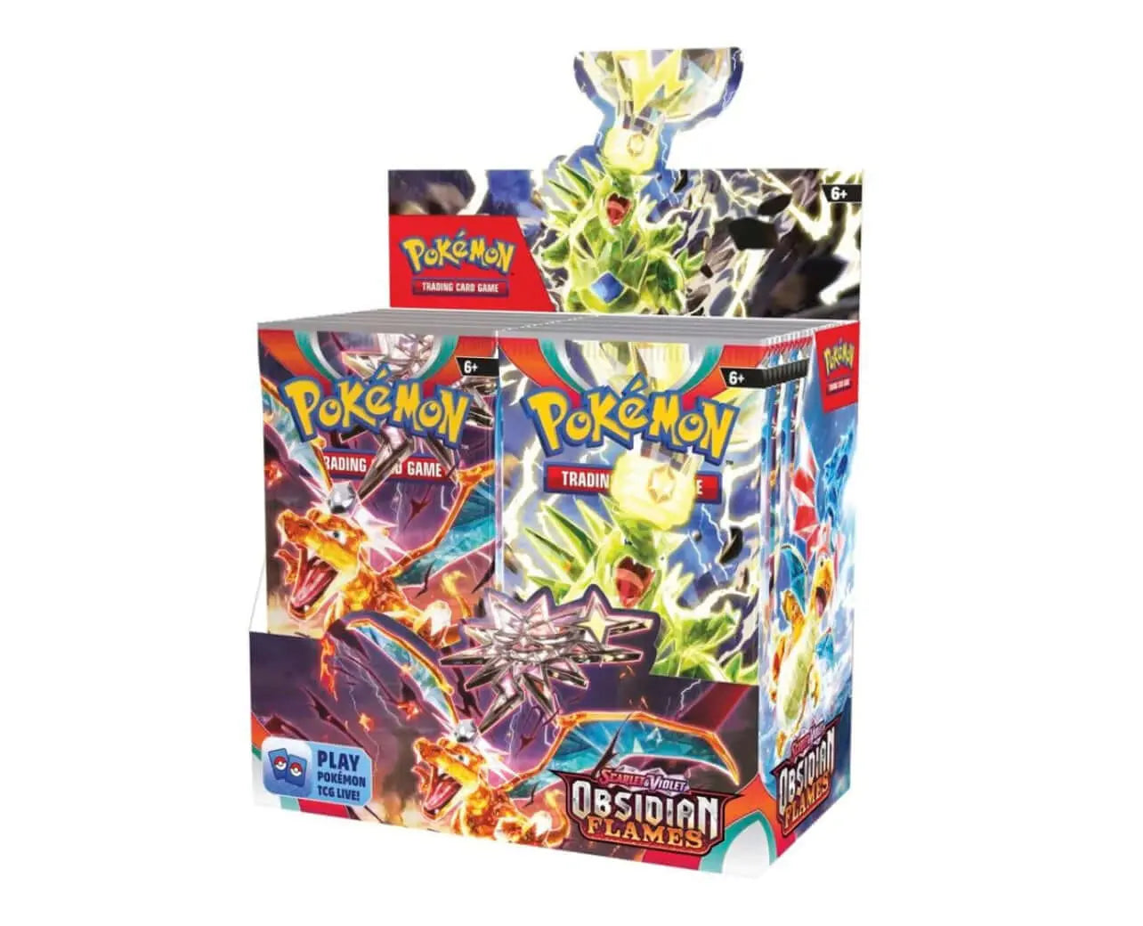 Pokemon - Scarlet & Violet - Obsidian Flames - Booster Box - Doe's Cards
