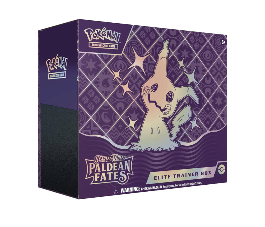 Pokemon Scarlet And Violet Paldean Fates Elite Trainer Box (Pre Order)