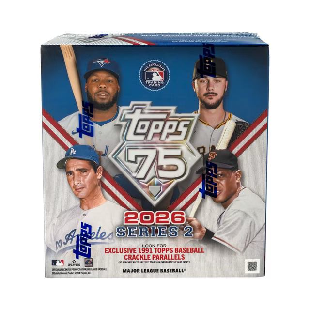 2026 Topps MLB Series 2 Baseball Trading Card Mega Box Doe's Cards