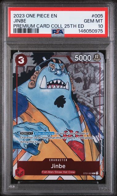 2023 ONE PIECE PREMIUM CARD COLLECTION 25TH EDITION #005 JINBE Doe's Cards