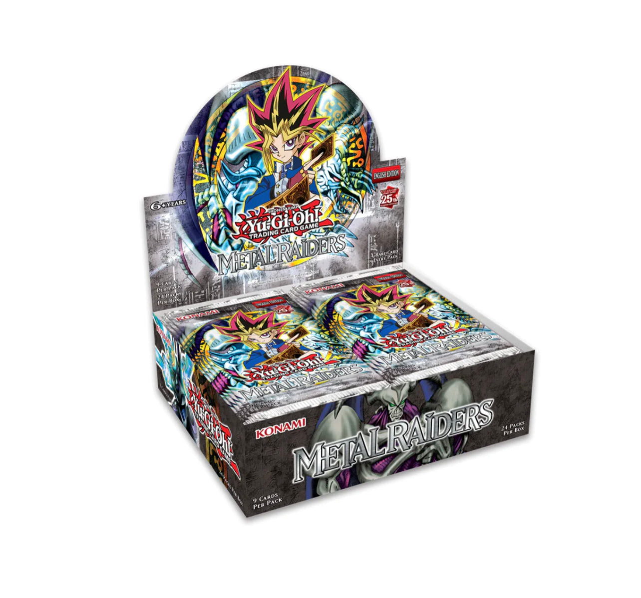 YuGiOh Trading Card Game Metal Raiders 25th Anniversary Booster Box - Doe's Cards