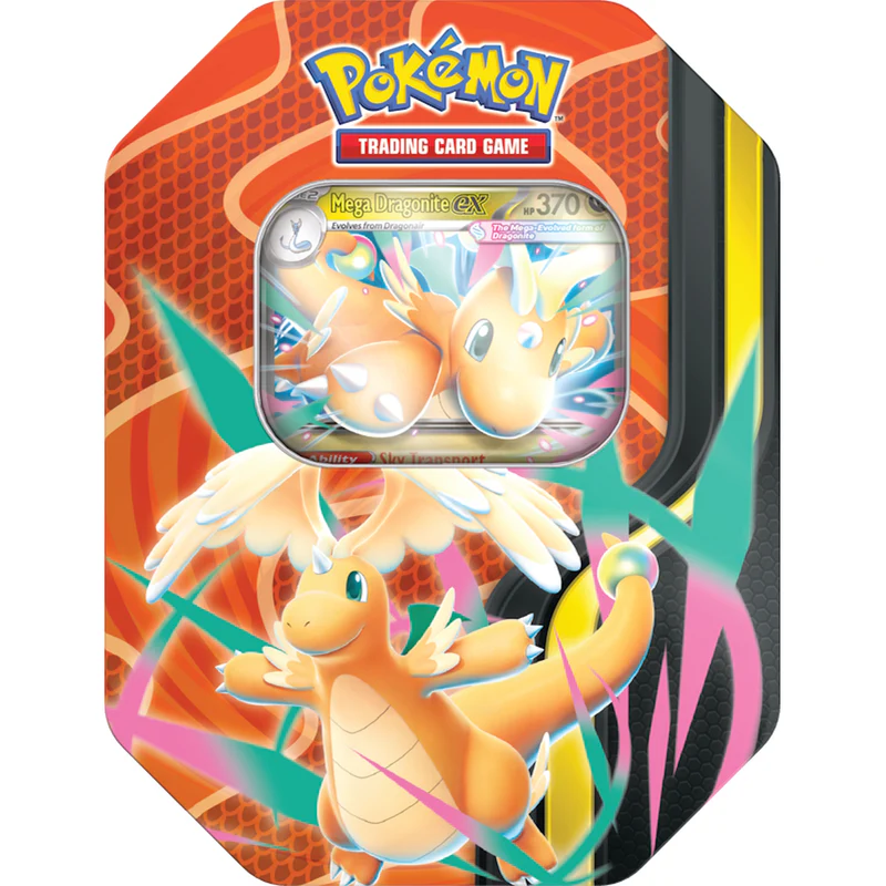Pokemon TCG: Mega Forces Tins (Preorder August 28th 2026 )