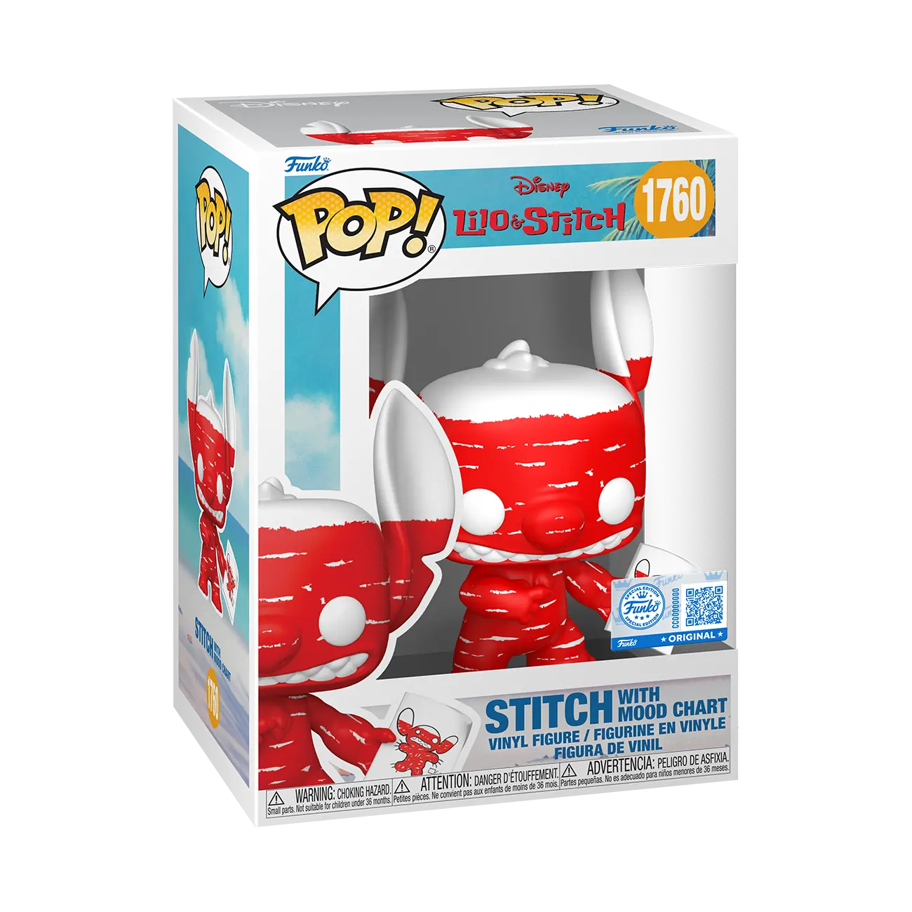 Funko Pop! Disney Stitch Badness Level Indicator Doe's Cards