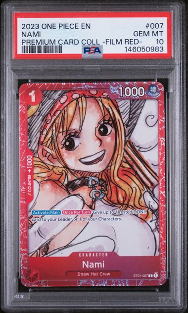 2023 ONE PIECE PREMIUM CARD COLLECTION -ONE PIECE FILM RED- #007 NAMI Doe's Cards