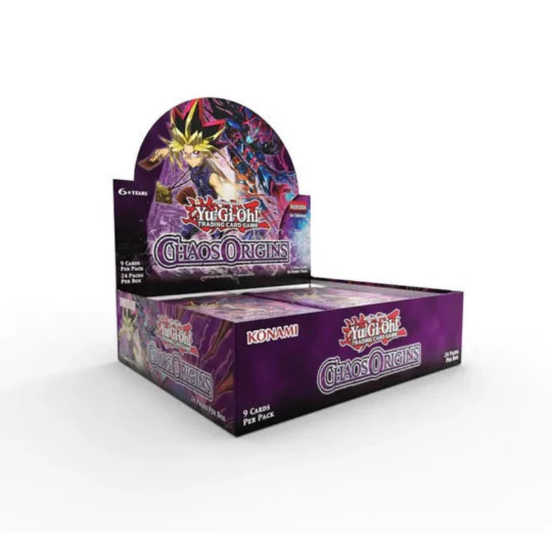 Yugioh - Chaos Origins 1st Edition Booster Box - 24 Packs Doe's Cards