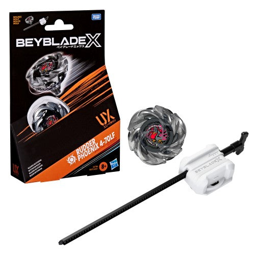 Beyblade X Rudder Phoenix 4-70LF UX Starter Pack Set Hasbro