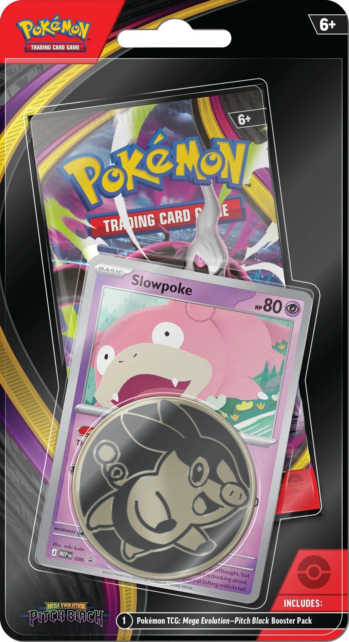 Pokemon - Mega Evolution - Pitch Black - Checklane blister (Pre Order) Doe's Cards