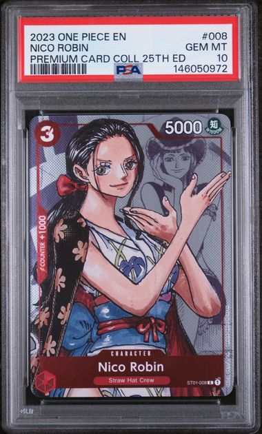 2023 ONE PIECE PREMIUM CARD COLLECTION 25TH EDITION #008 NICO ROBIN Doe's Cards