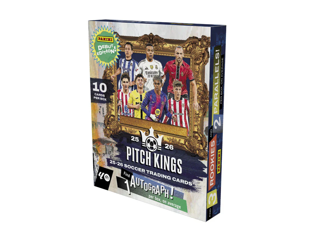 2025-26 Pitch Kings Soccer Hobby International Box Doe's Cards