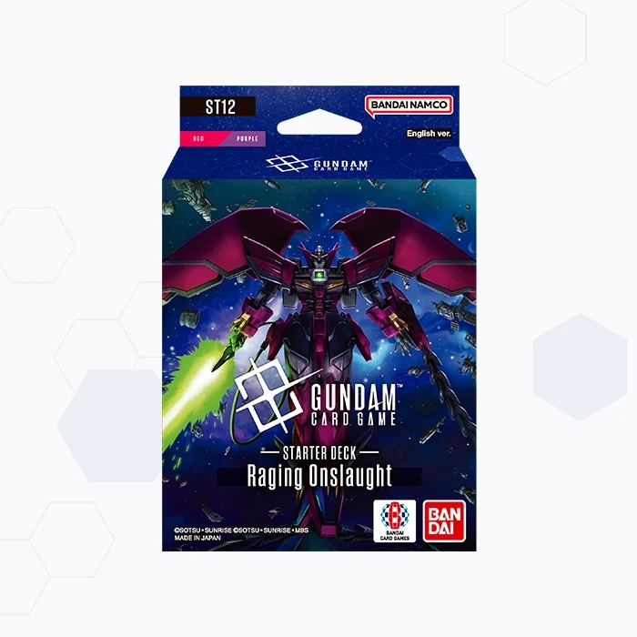 Gundam Card Game - Starter Deck - Raging Onslaught ST-12 Bandai