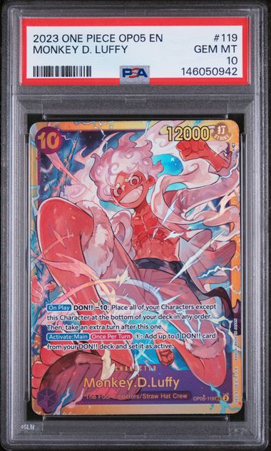 2023 ONE PIECE OP05-AWAKENING OF THE NEW ERA #119 MONKEY D. LUFFY Doe's Cards