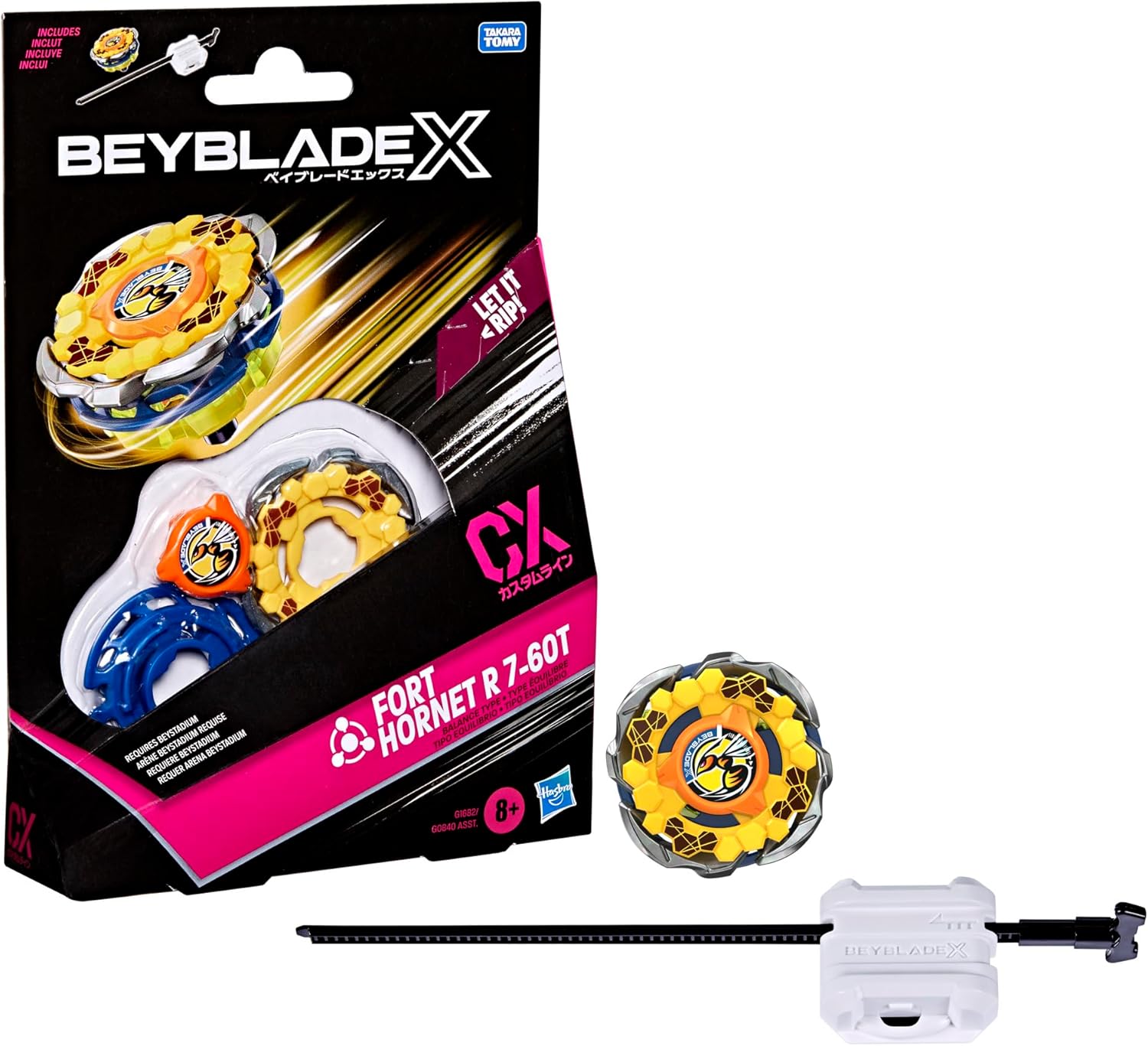 Beyblade X Fort Hornet R 7-60T CX Starter Pack Set Hasbro