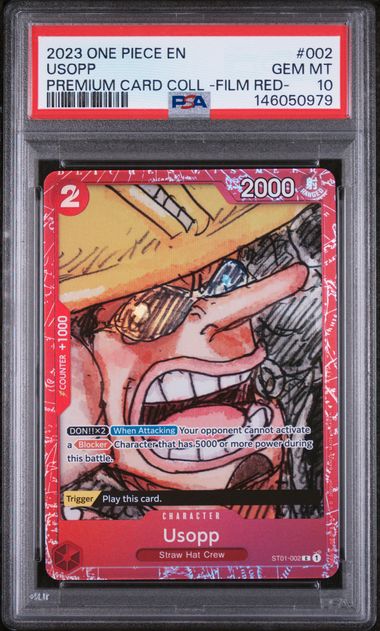 2023 ONE PIECE PREMIUM CARD COLLECTION -ONE PIECE FILM RED- #002 USOPP Doe's Cards