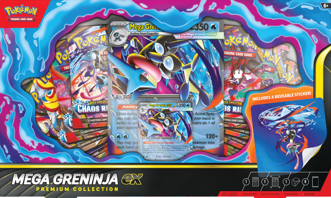 Pokemon Mega Greninja EX Premium Collection (Pre Order)