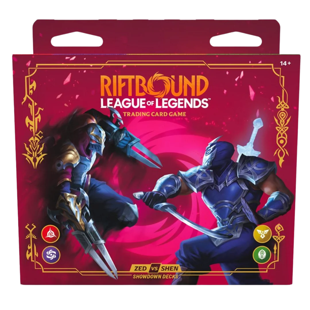 Riftbound League Of Legends TCG - Vendetta - Champion Deck - Zed vs. Shen UVS GAMES