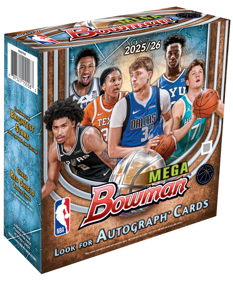 2025-26 Bowman Basketball - Mega Box Doe's Cards