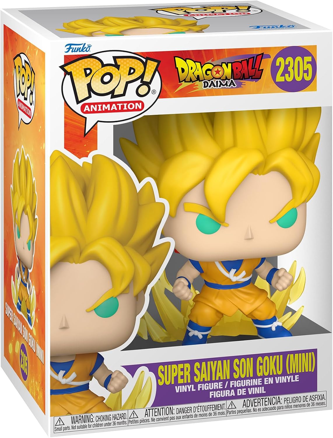 Funko Pop! Animation: Dragon Ball DAIMA - Super Saiyan Son Goku Doe's Cards