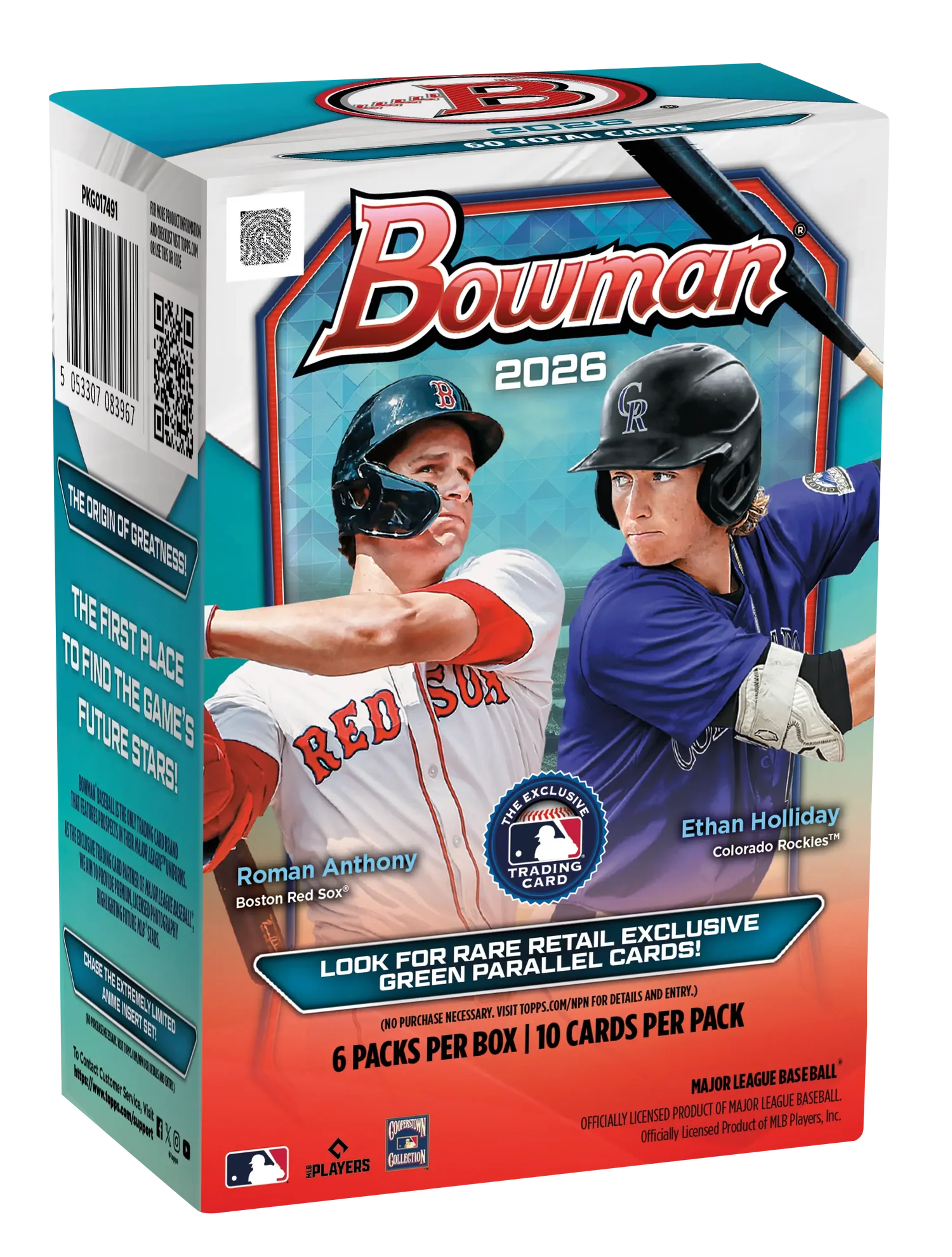 2026 Topps Baseball Bowman Value Box Doe's Cards