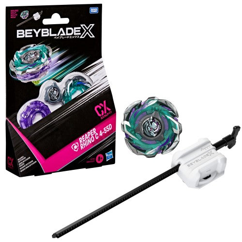 Beyblade X Reaper Rhino C 4-55D CX Starter Pack Set Hasbro