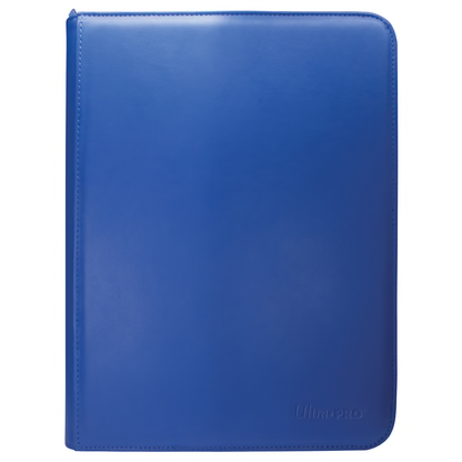 UP ZIP BINDER PRO VIVID 9PKT BLUE Doe's Cards