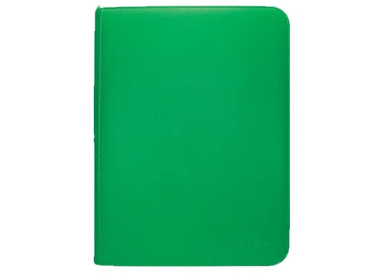UP ZIP BINDER PRO VIVID 9PKT GREEN Doe's Cards