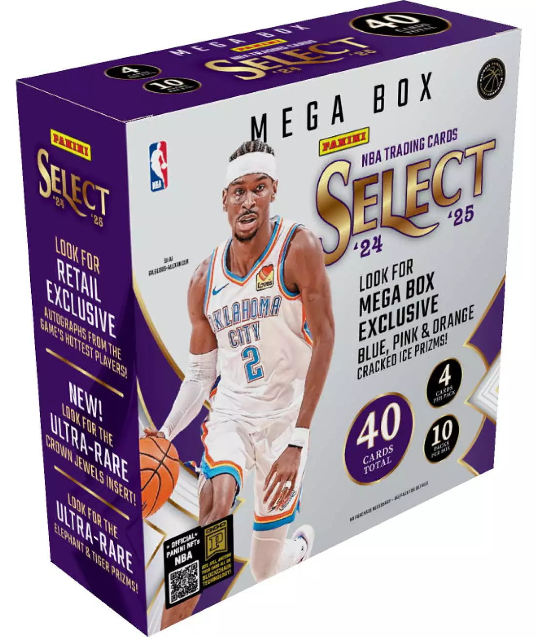 2024-25 Panini Select Basketball Mega Box - Doe's Cards