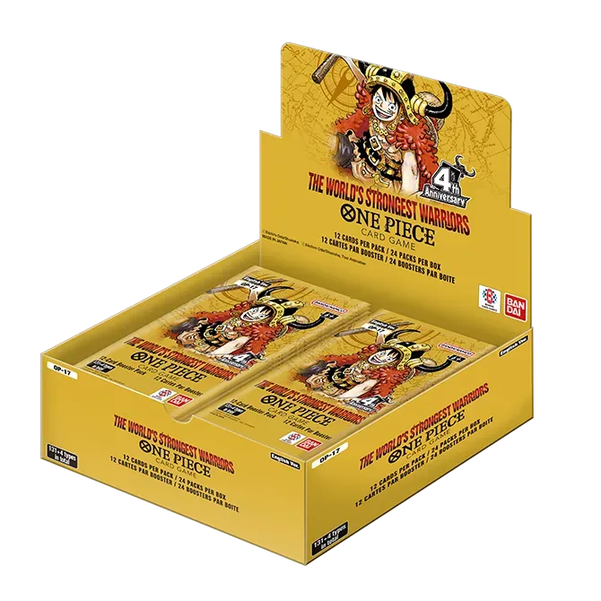 One Piece Card Game - The Worlds Strongest Warriors (OP17) (Pre Order) Doe's Cards
