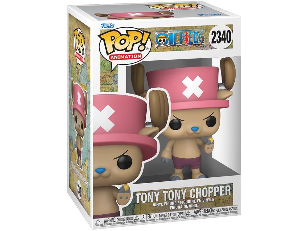 Funko Pop - One Piece Pop! Animation #2340 Tony Tony Chopper (Refresh) Doe's Cards