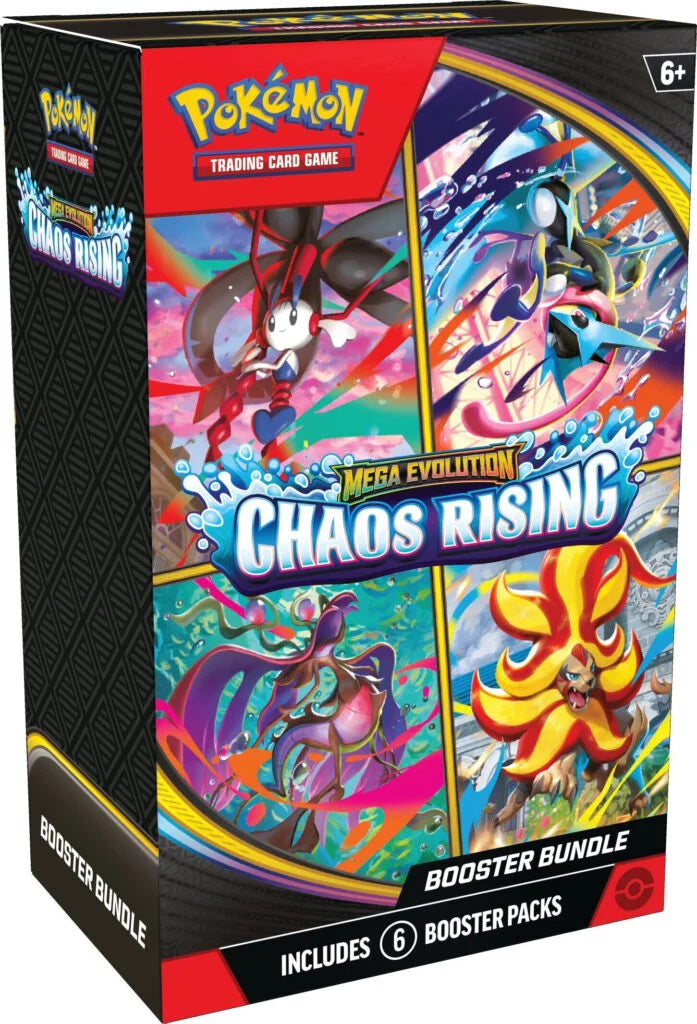 Pokémon TCG: Mega Evolution - Chaos Rising - Booster Bundle (Pre Order) Doe's Cards