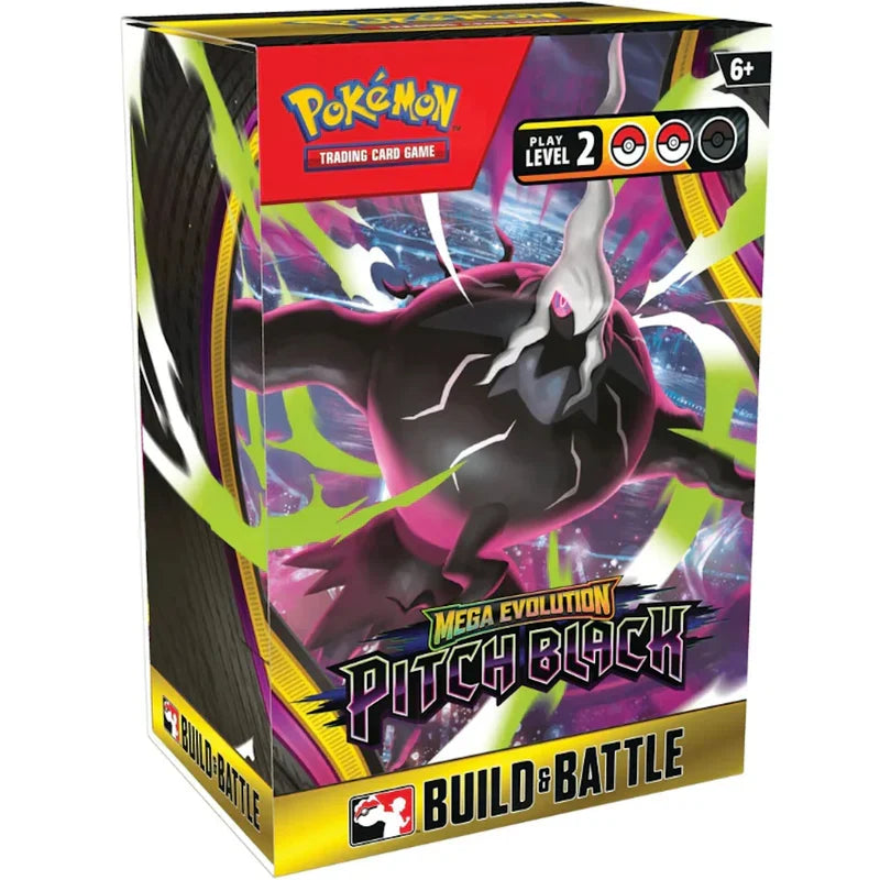 Pokemon TCG: Mega Evolution - Pitch Black Build and Battle Box Doe's Cards