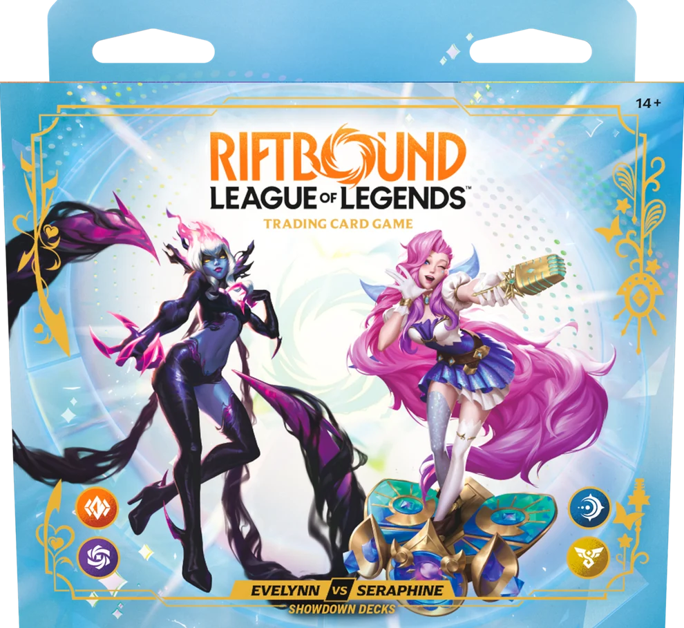 Riftbound League Of Legends TCG - Radiance - Showdown Deck - Evelynn VS Seraphine