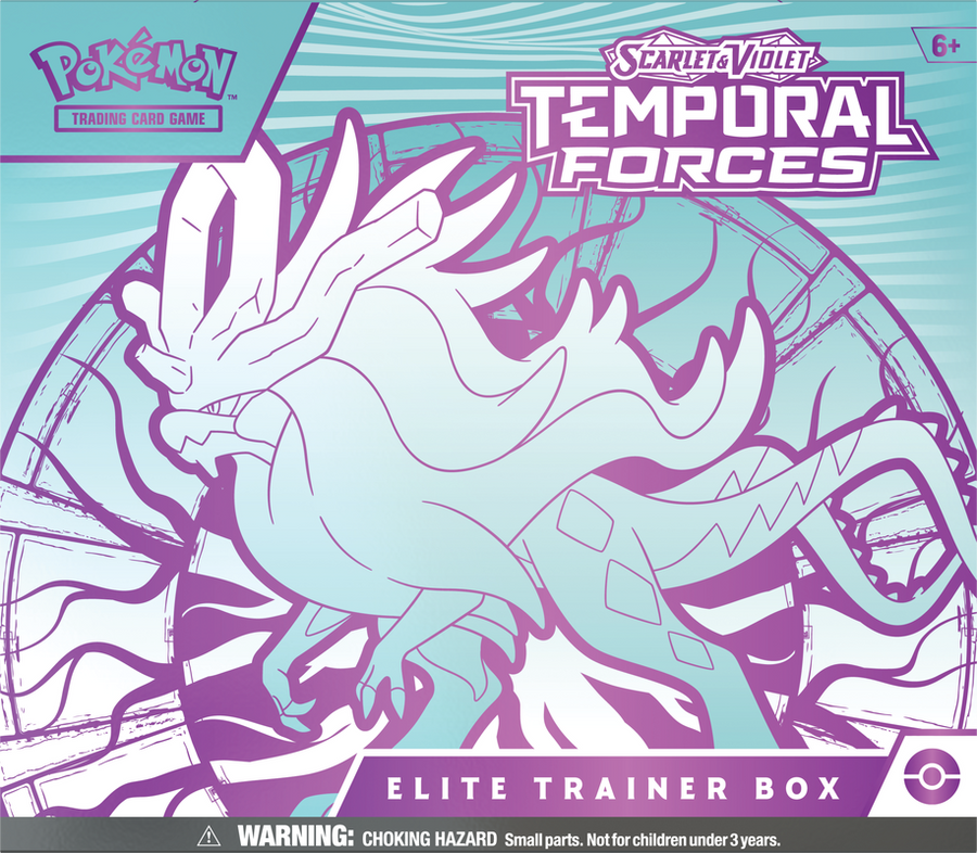 Pokemon SV5 - Temporal Forces Elite Trainer box - Walking Wake